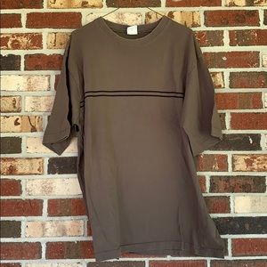 Vintage Utility Shirt With Stripe